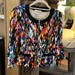 Joseph Ribkoff colorful jacket Size 8